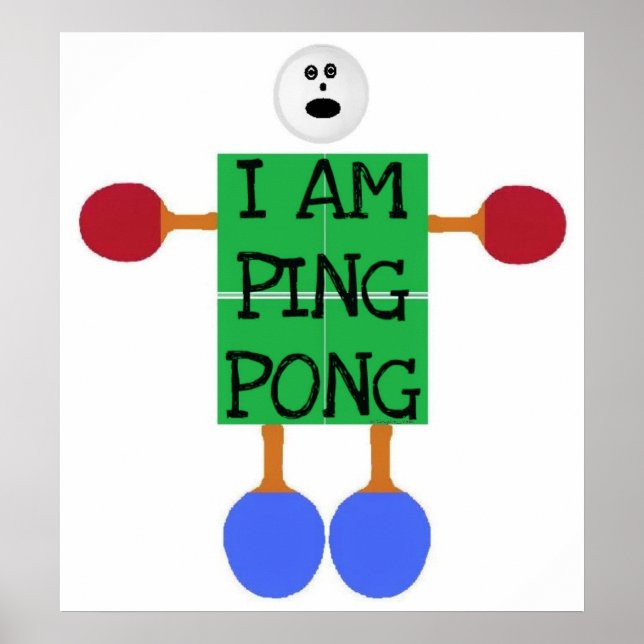 Póster Ping Pong es vida (Frente)