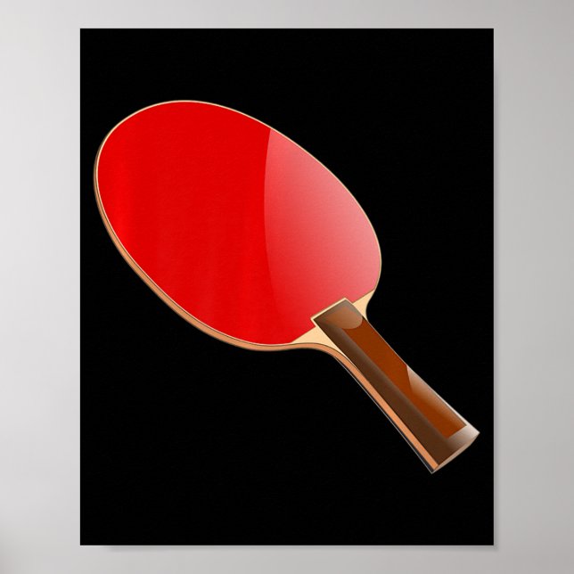 Póster Ping Pong Table Tennis (Frente)