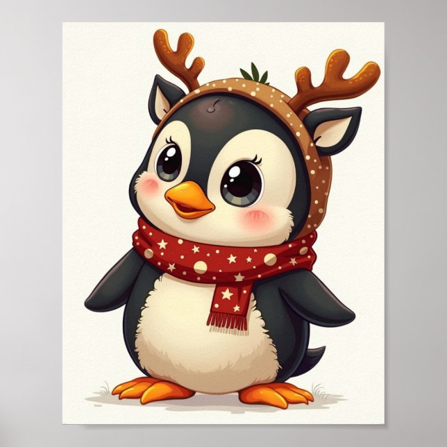 Póster Pingüino (Frente)