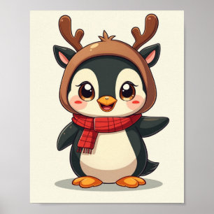 Póster Pingüino