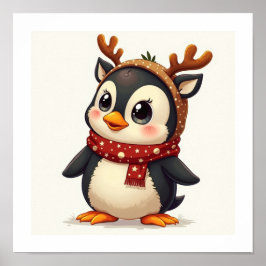 Póster Pingüino