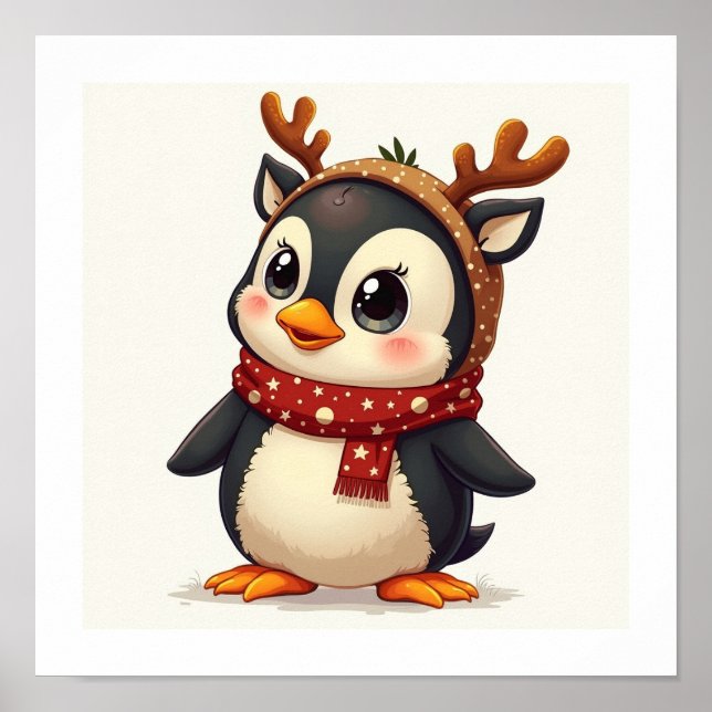 Póster Pingüino (Frente)