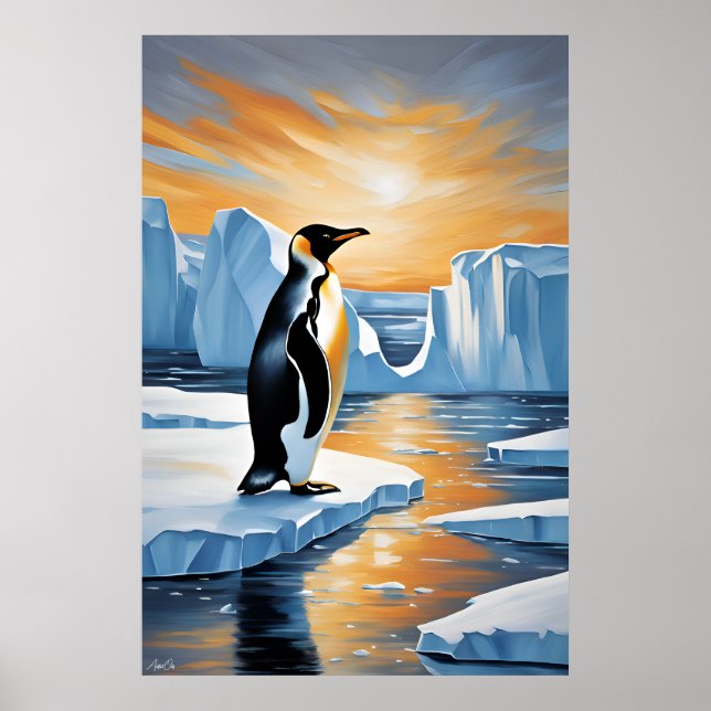 Póster | Pingüino | Arte (Frente)