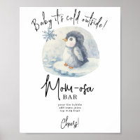 Pingüino - bar de la mamá-osa