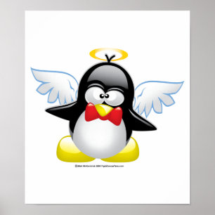 Póster Pingüino del ángel