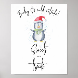 Póster Pingüino - Dulces y golosinas