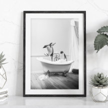 Pingüino en un Poster