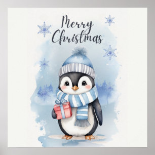 Póster "Pingüino lindo 2"
