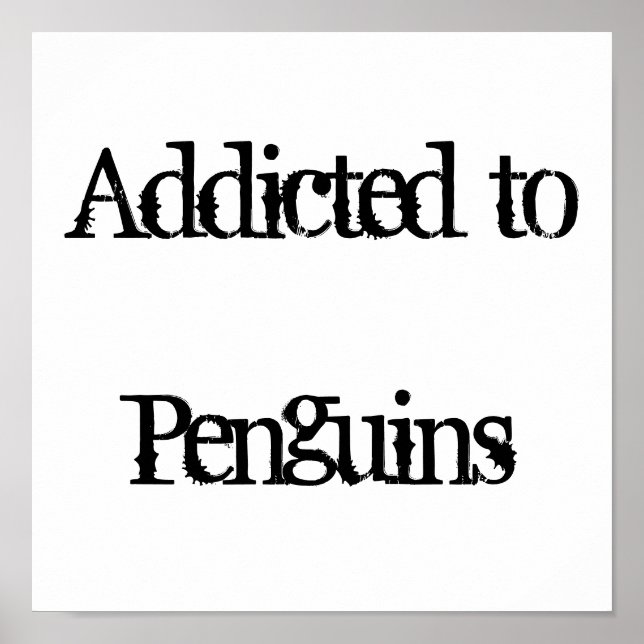 Póster Pingüinos (Frente)