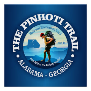 Póster Pinhoti Trail (C)