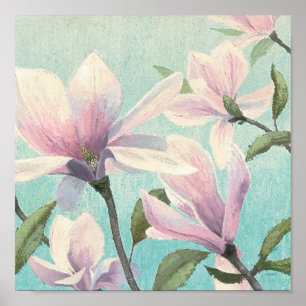 Póster Pink Blossoms from the South