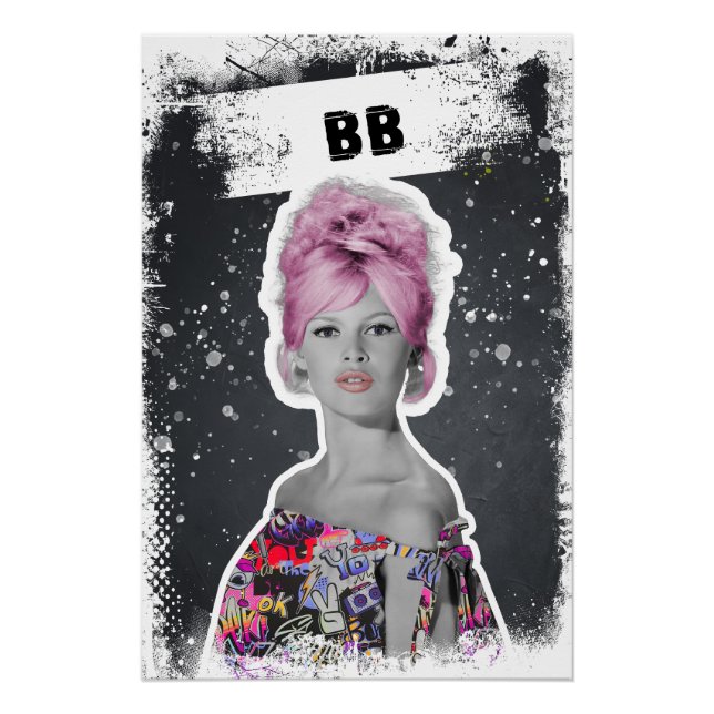Póster Pink Bouffant Muse (BB) (Anverso)