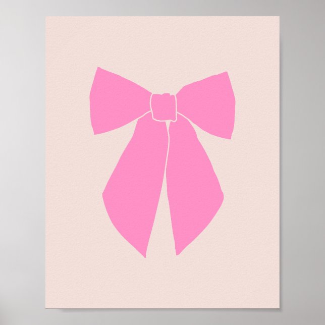 Póster Pink Bow (Frente)