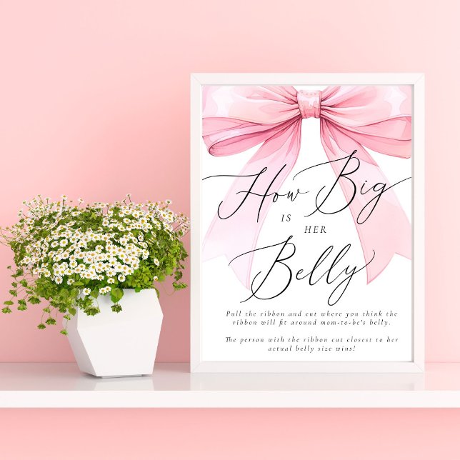 Póster Pink Coquette Qué grande es su juego Belly (Subido por el creador)