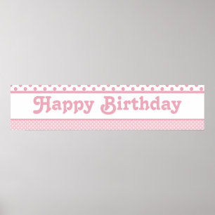 Póster Pink Dots Banner
