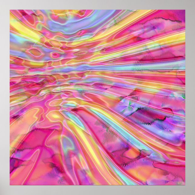 Póster Pink Escape Print (Frente)