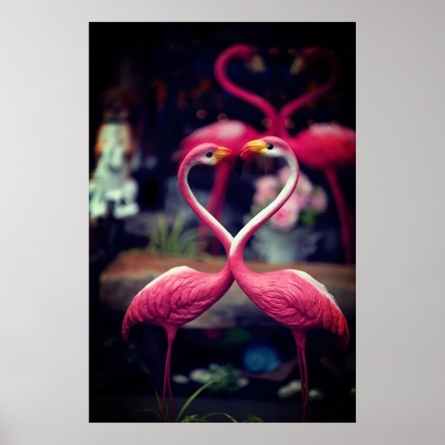 PÓSTER PINK FLAMINGOS (Frente)