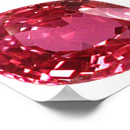 Póster Pink Gemstone