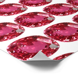 Póster Pink Gemstone