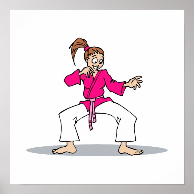 Póster Pink Karate (Frente)