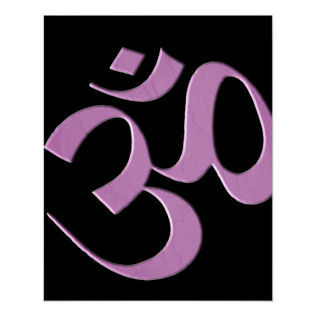 Póster Pink Om (Anverso)