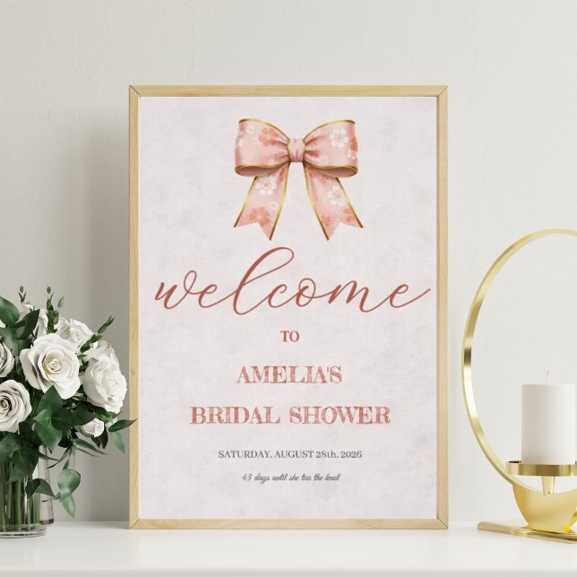 Póster Pink Sakura Ribbon – Japanese-Inspired (Subido por el creador)