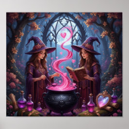 Póster PinkHeartMist