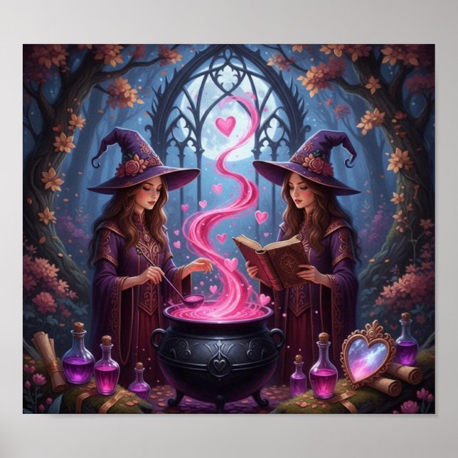 Póster PinkHeartMist (Frente)