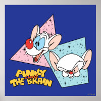 Pinky y el cerebro | Gráficos de caracteres retro