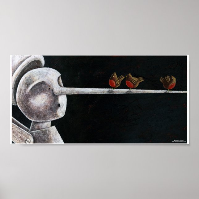 Póster Pinocho II (Frente)