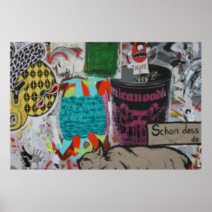 Póster Pintada, Berlín, Alemania