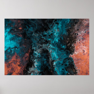 Póster Pintado acrílico