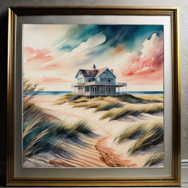 Póster Pintado acuático de Beach House (Subido por el creador)