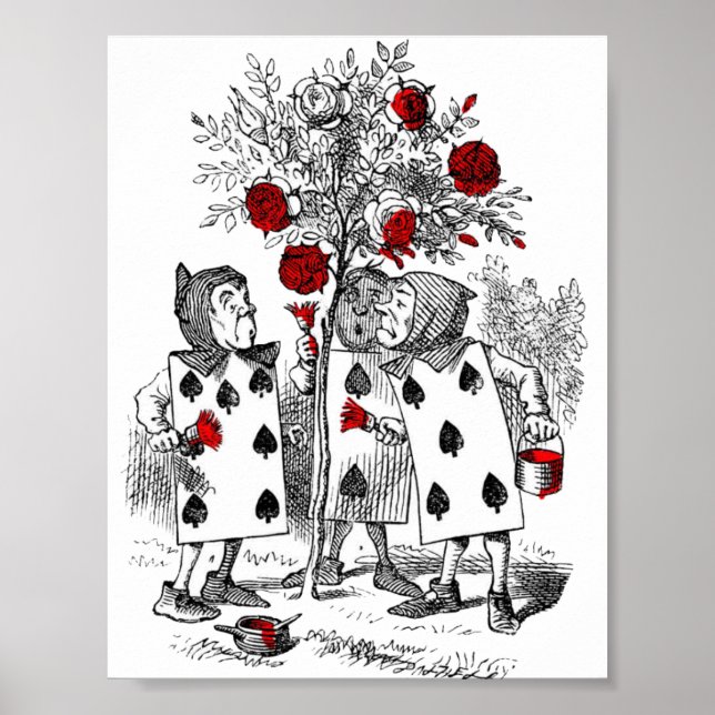 Póster Pintando el rojo de los Rosas (Frente)