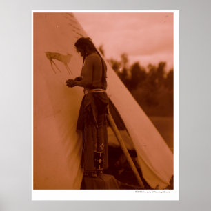 Póster Pintando el Rótulo de su medicina