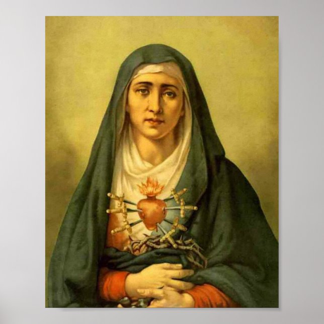 Póster Pintando Nuestra Señora De Los Dolores (Frente)