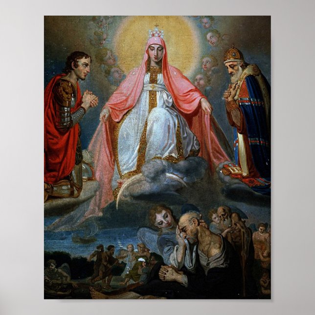 Póster Pintando Nuestra Señora De Los Dolores (Frente)
