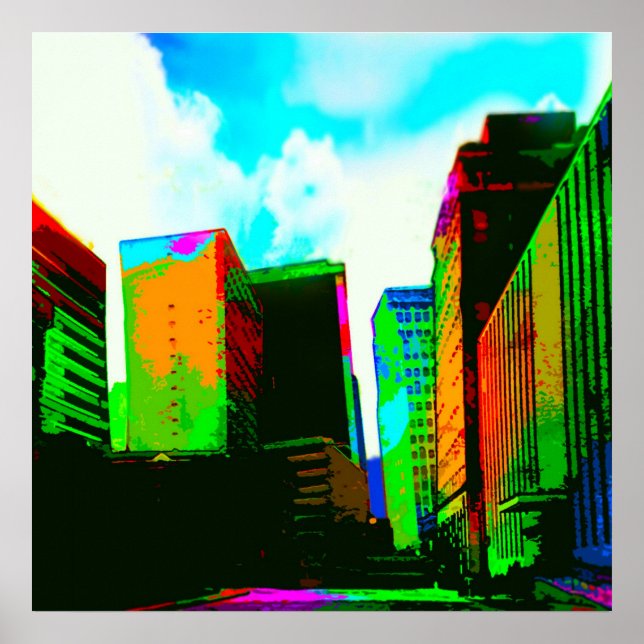 Póster Pintar por toda la ciudad (Frente)