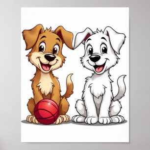 Póster Pintor feliz