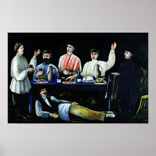 Póster Pintor georgiano Niko Pirosmani