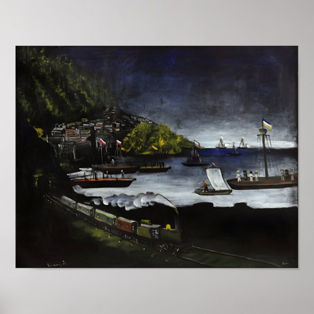 Póster Pintor georgiano Niko Pirosmani (Frente)