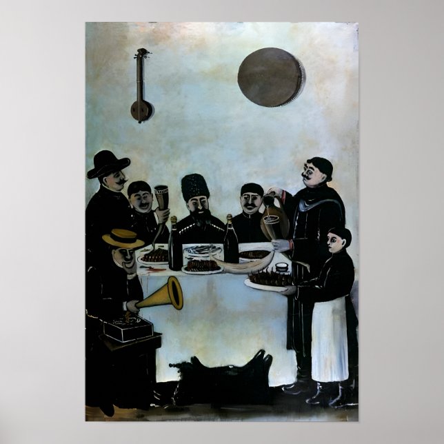 Póster Pintor georgiano Niko Pirosmani (Frente)