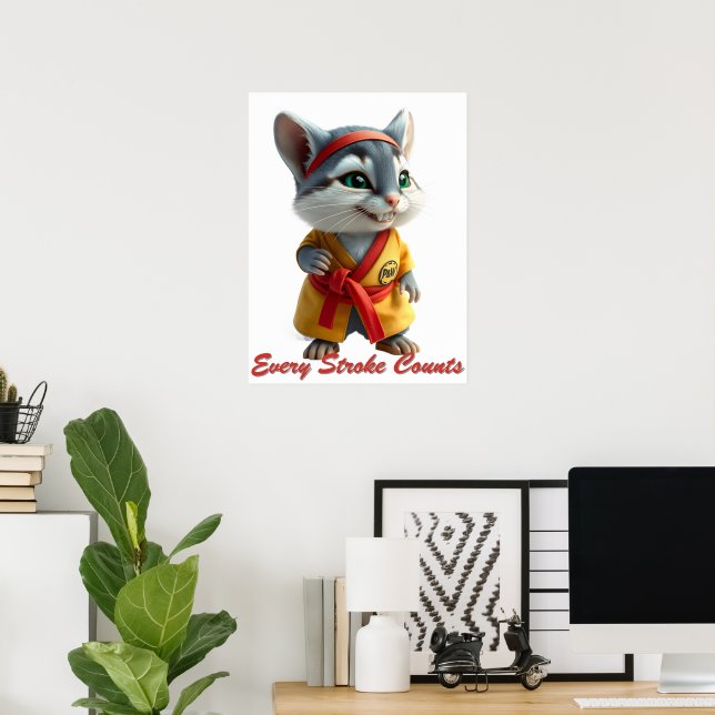 Póster Pintor profesional (Oficina en casa)