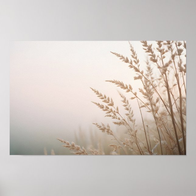 Póster Pintoresca Naturaleza de Paisaje Fondo (Frente)