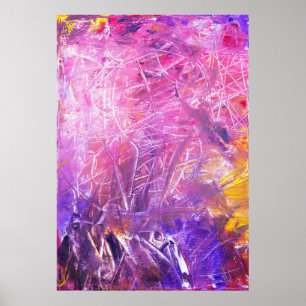 Póster Pintura abstracta