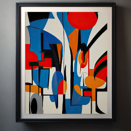Póster Pintura abstracta