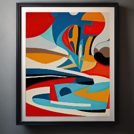 Póster Pintura abstracta