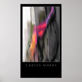 Póster Pintura abstracta de Carlos Maraz Art Print