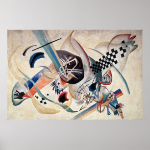 Póster Pintura abstracta de la composición de Kandinsky