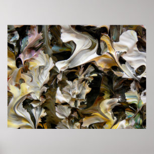 Póster Pintura abstracta (detalle) #832_B